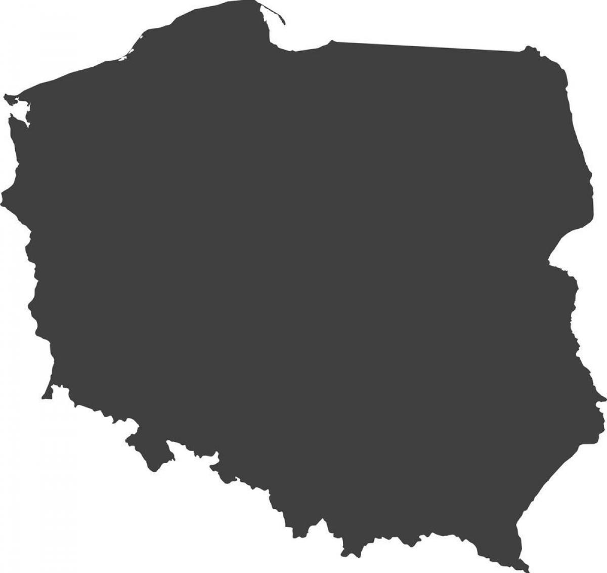 波兰矢量地图
